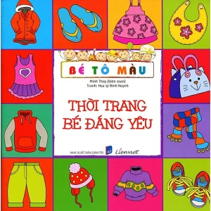 Bé tô màu - Thời trang bé đáng yêu (TB 2023)